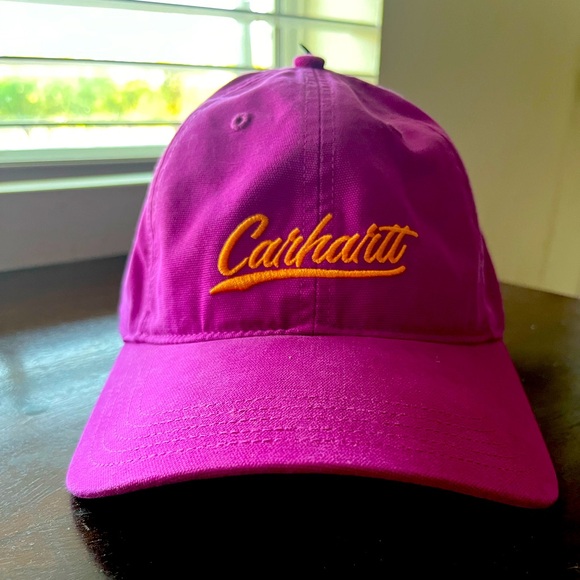 NWT Carhartt Women’s Canvas Script Graphic Cap - Picture 1 of 7